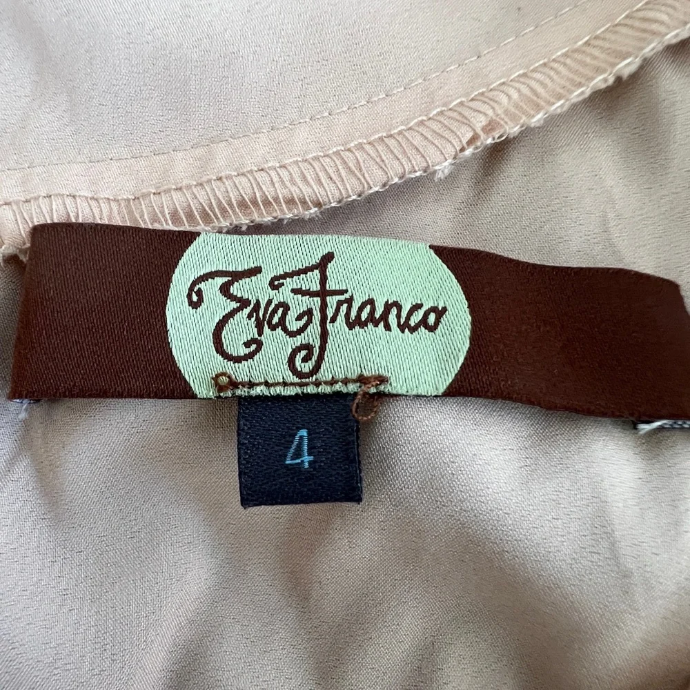Eva Franco - Anthropologie - New Fit and Flare Dress - Black over Nude Lining - Picture 5 of 5